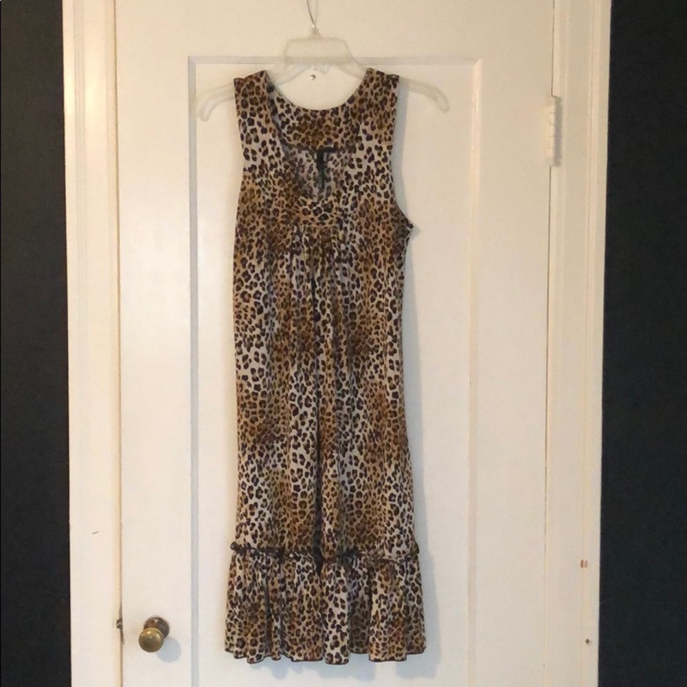 Dress: Animal Print